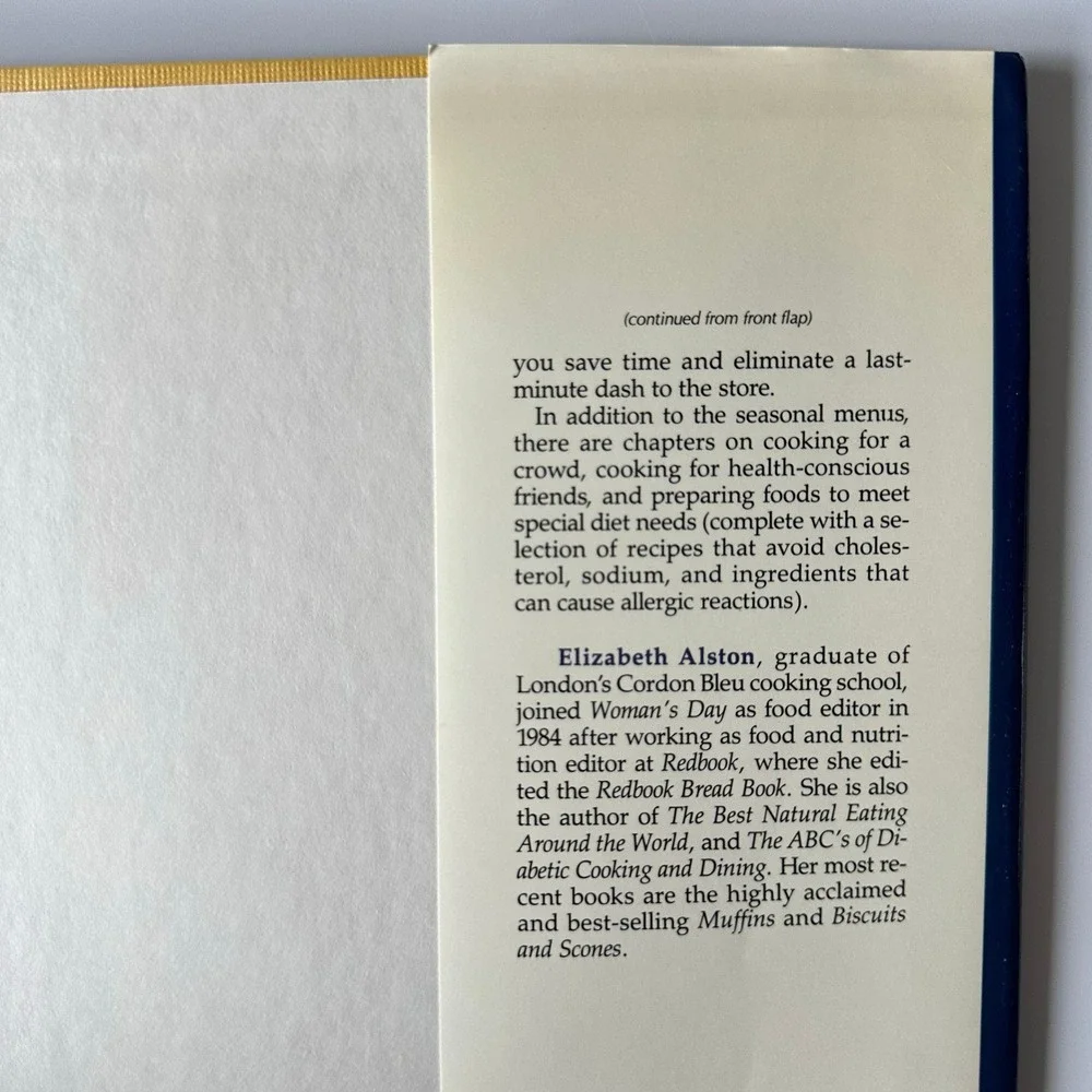 Breakfast with Friends Alston 1989 Hardcover First‎ Printing McGraw-Hill DJ VG